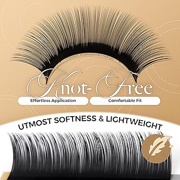 LASHVIEW Eyelash ExtensionsIndividual LashesPremium SingleClassic Lases015 D Curl Thickness 12mm3D Natural Semi Permanent EyelashesSoft Applicationfriendly Lashes - Image 2