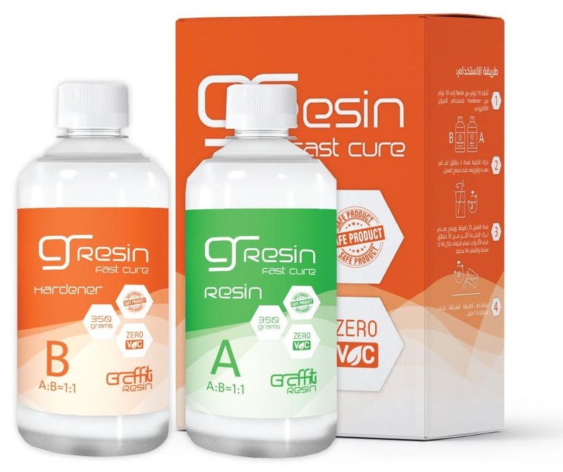 جرافيتي ريزن سريع الجفاف 700غ لأعمال الأكسسوارات - Image 1