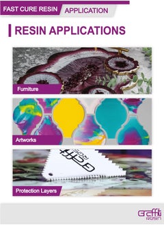 Graffiti Resin 1-Box Graffiti Resin Fast Cure 700g for Accessories  - Image 4