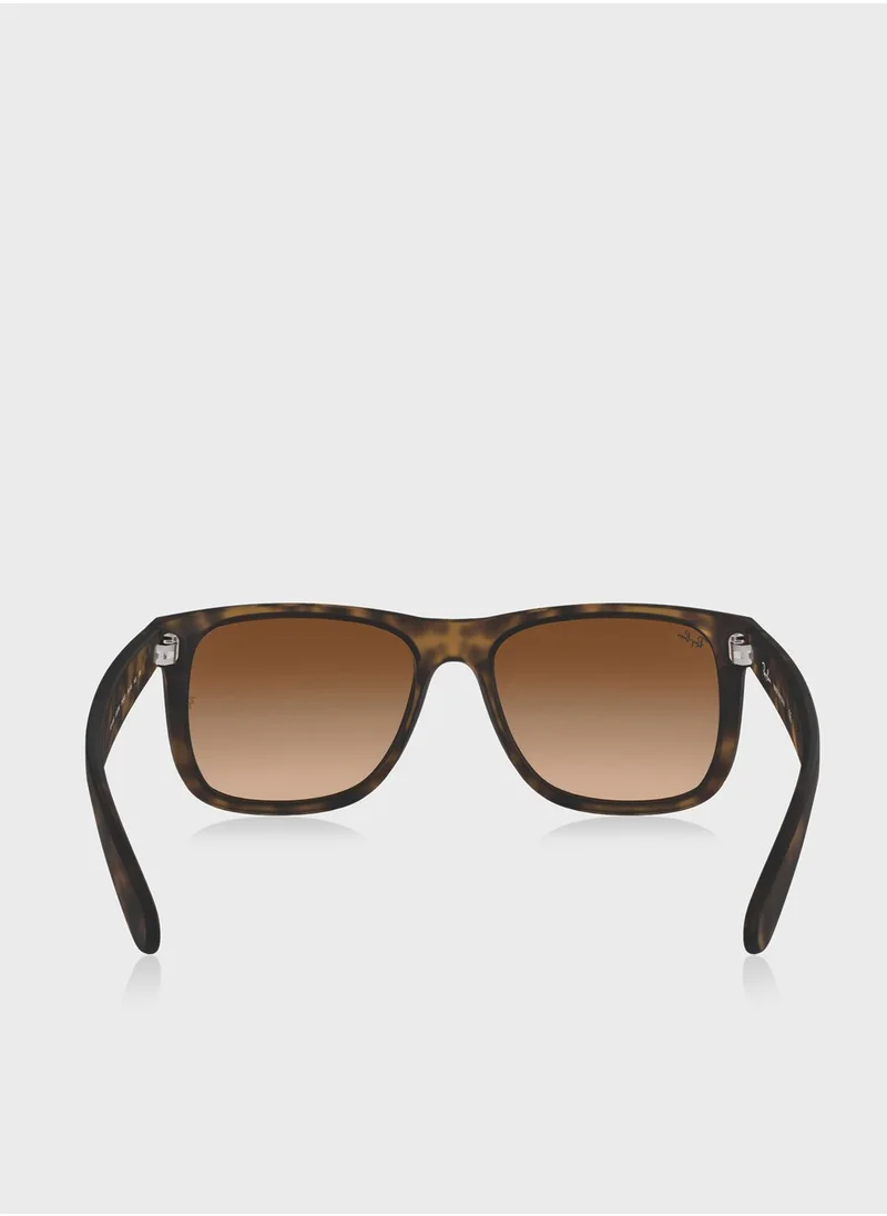 Ray-Ban 0Rb4165 Justin Square Sunglasses