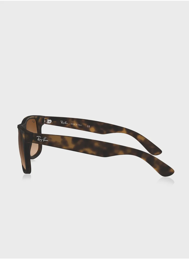 Ray-Ban 0Rb4165 Justin Square Sunglasses