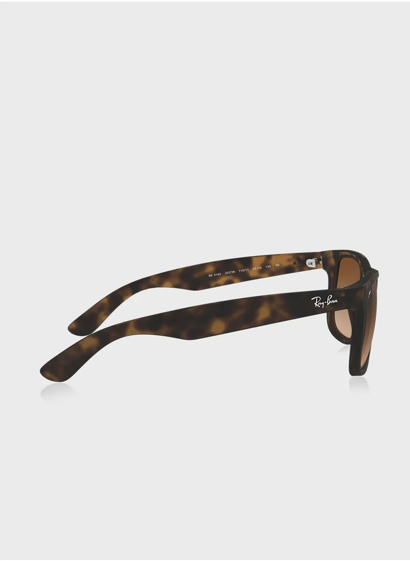 Ray-Ban 0Rb4165 Justin Square Sunglasses