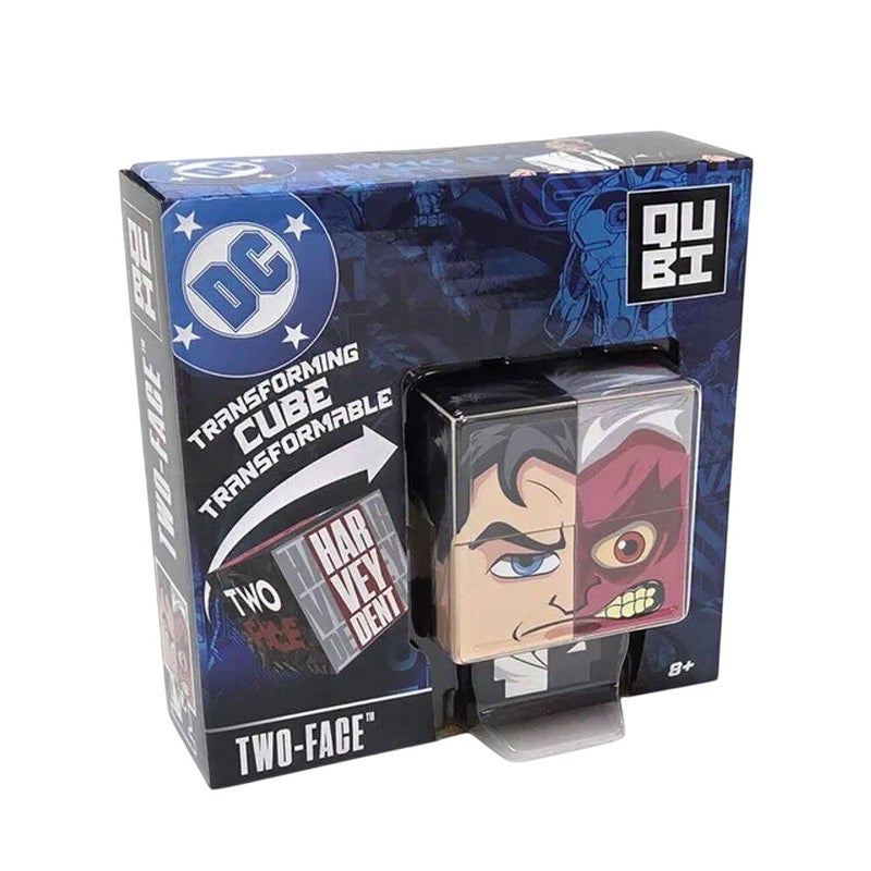 Qubi DC Comics Two-Face Transforming Cube Figure (14 cm) - Image 1