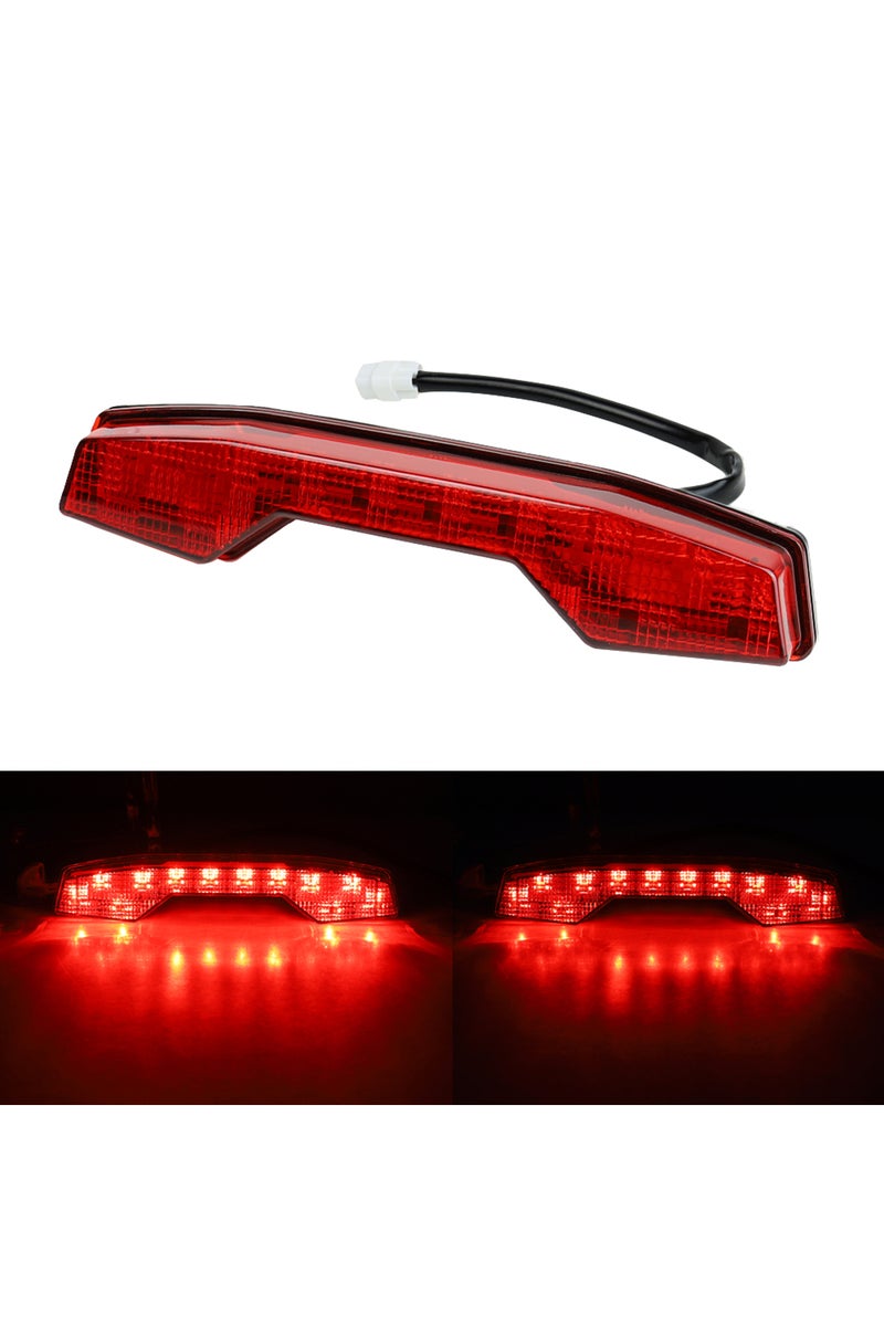 مجموعة مصابيح خلفية LED حمراء للدراجات الرباعية سوزوكي LTZ400 وLTR450 وLTR450R، مصابيح فرامل خلفية حمراء