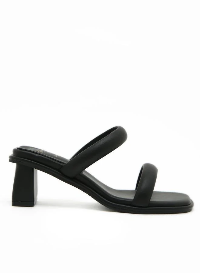 Sneak-a-Peek Sneak-a-Peek Open Toe Block Heel Sandals