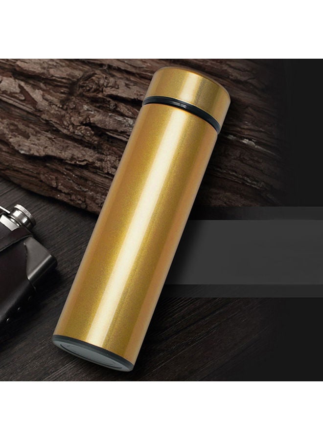 NIBEMINENT Stainless Steel Temperature Display Flasks Gold 25x7x7centimeter - Image 5