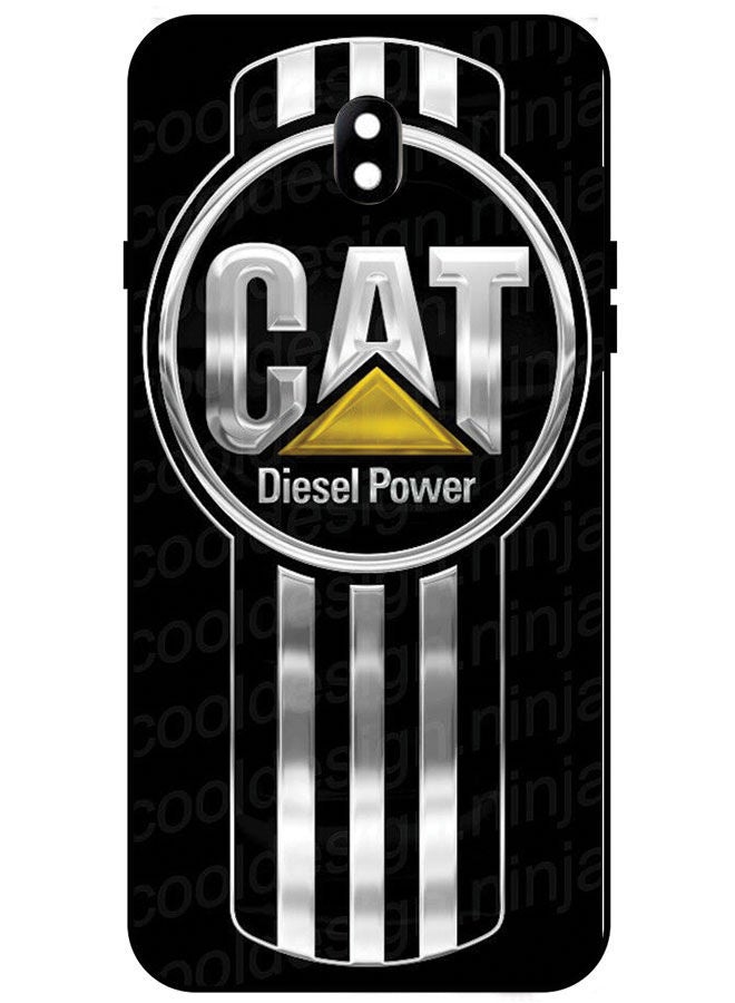 EYE CATCH Protective Case Cover For Samsung Galaxy J7 2017 Smart Series Printed Protective Case Cover for Samsung Galaxy J7 2017 Cat Diesel Power  - Image 1