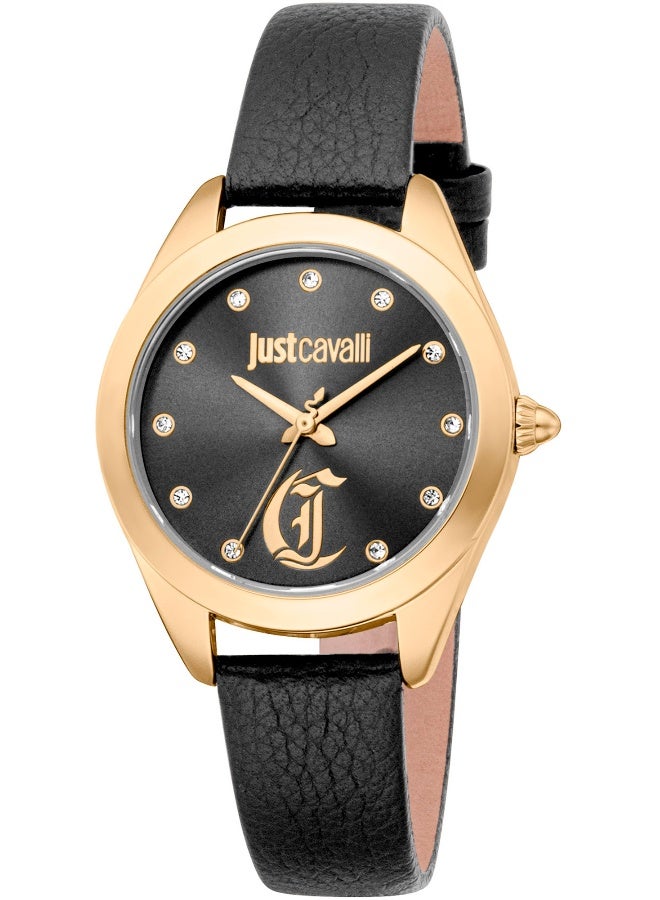 Just Cavalli Lady Luna JC1L309L0025 - Leather Female Quartz 3 hands - Image 1