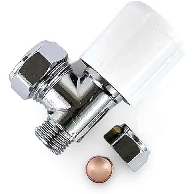 ANGLED RADIATOR VALVE -10MM-8MM X 1/2'' - Image 2