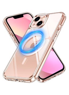 MagSafe transparent case compatible with iPhone 13 - 14 supports fast charging