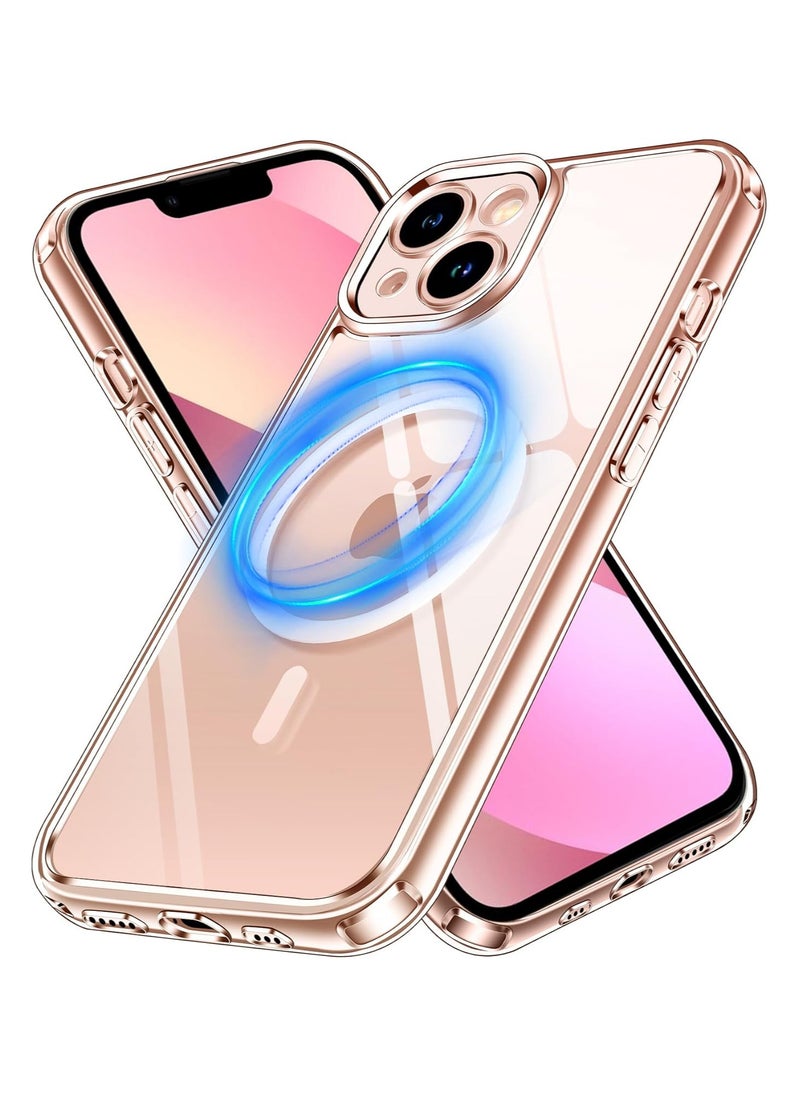 Generic - MagSafe transparent case compatible with iPhone 13 - 14 supports fast charging - Image 1
