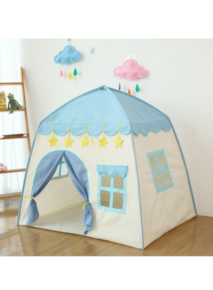 RAKAY Kids play tent with windows, 130*100*130 cm,Children's portable tent, suitable for indoor and outdoor fun castle playhouses, easy to set up and fold, providing ample play space, suitable for kids aged 3-12 for use at the beach, garden, and camping. - Image 2