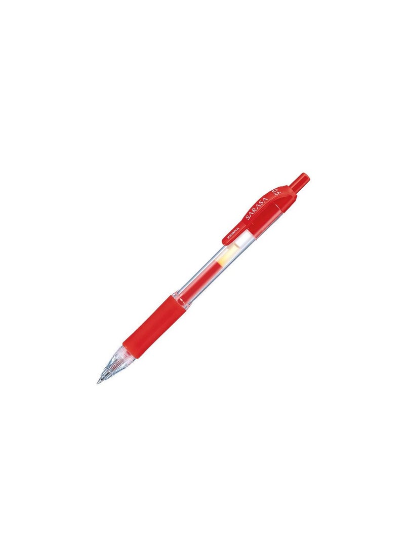 ZEBRA GEL INK ROLLERBALL RED 0.5 