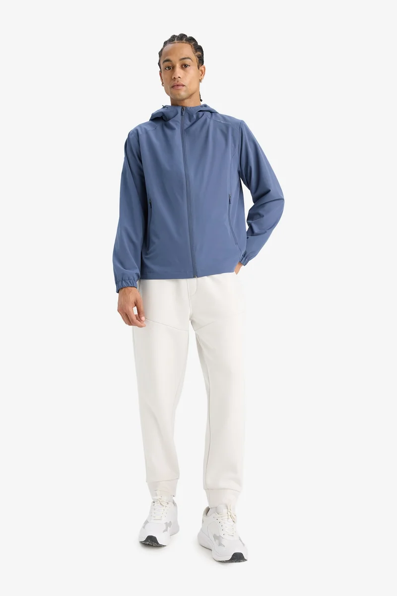 ديفاكتو DeFactoFit Regular Fit Hooded Waterproof Rain Jacket