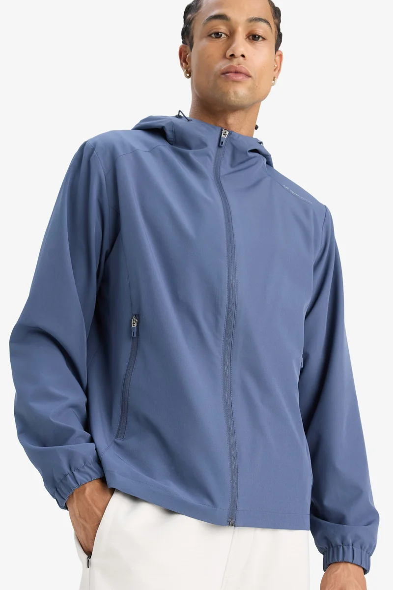 ديفاكتو DeFactoFit Regular Fit Hooded Waterproof Rain Jacket