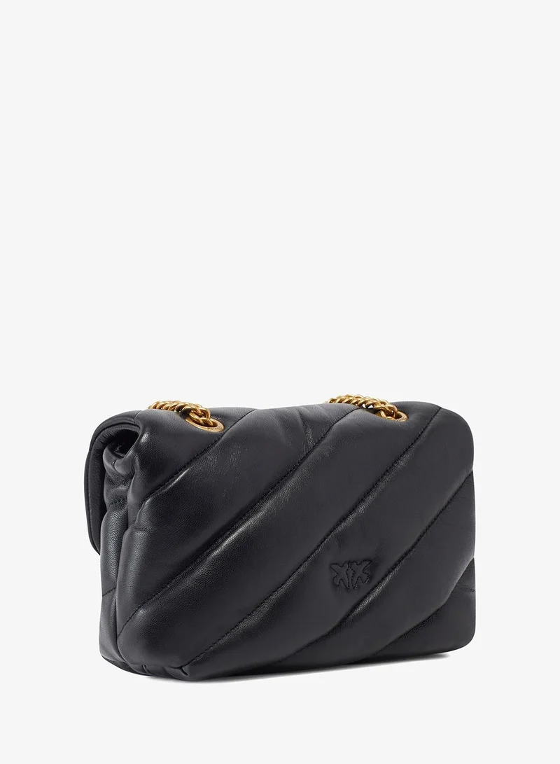 Pinko  Small Puff Maxi Quilt Love Bag for Women | Best Price UAE