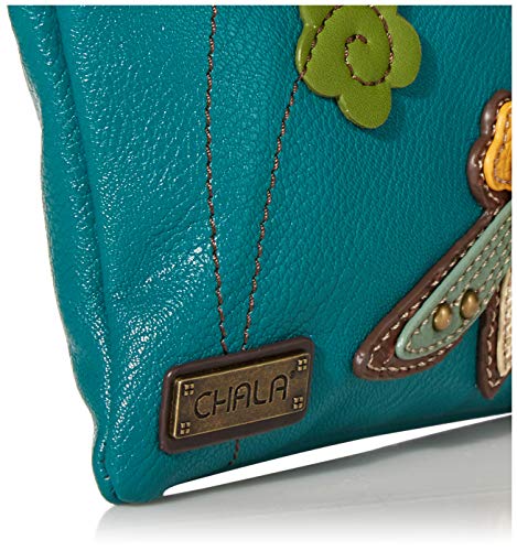 CHALA Mini Crossbody/Purse with Convertible Strap Stylish, Compact, Versatile - Dragonfly - turquoise - Image 4