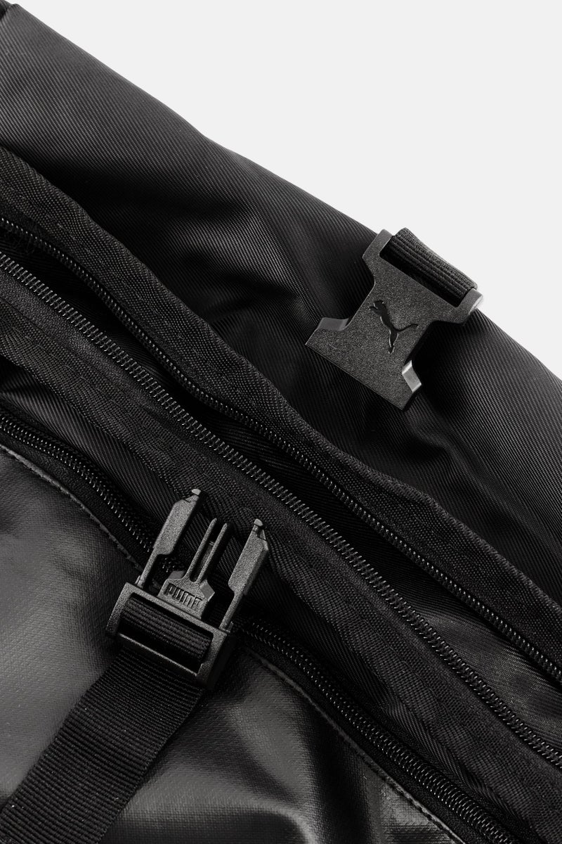 PUMA حقيبة ظهر للرجال بشعار العلامة التجارية، سوداء - Image 3