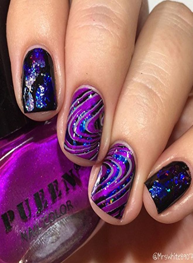 PUEEN Nail Art Stamping Plate - Fancy Lover 02-125X65Mm Unique Nailart Polish Stamping Manicure Image Plates Accessories Kit Bh000664 - Image 5