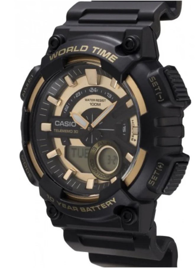 Men's AEQ-110BW-9AVDF - 52mm Water Resistant Analog Digital Watch - Black - pzsku/Z75ECA09631633EEF911DZ/45/_/1741519002/53e8fd2f-851c-4138-afa0-7b9c0a084ee4