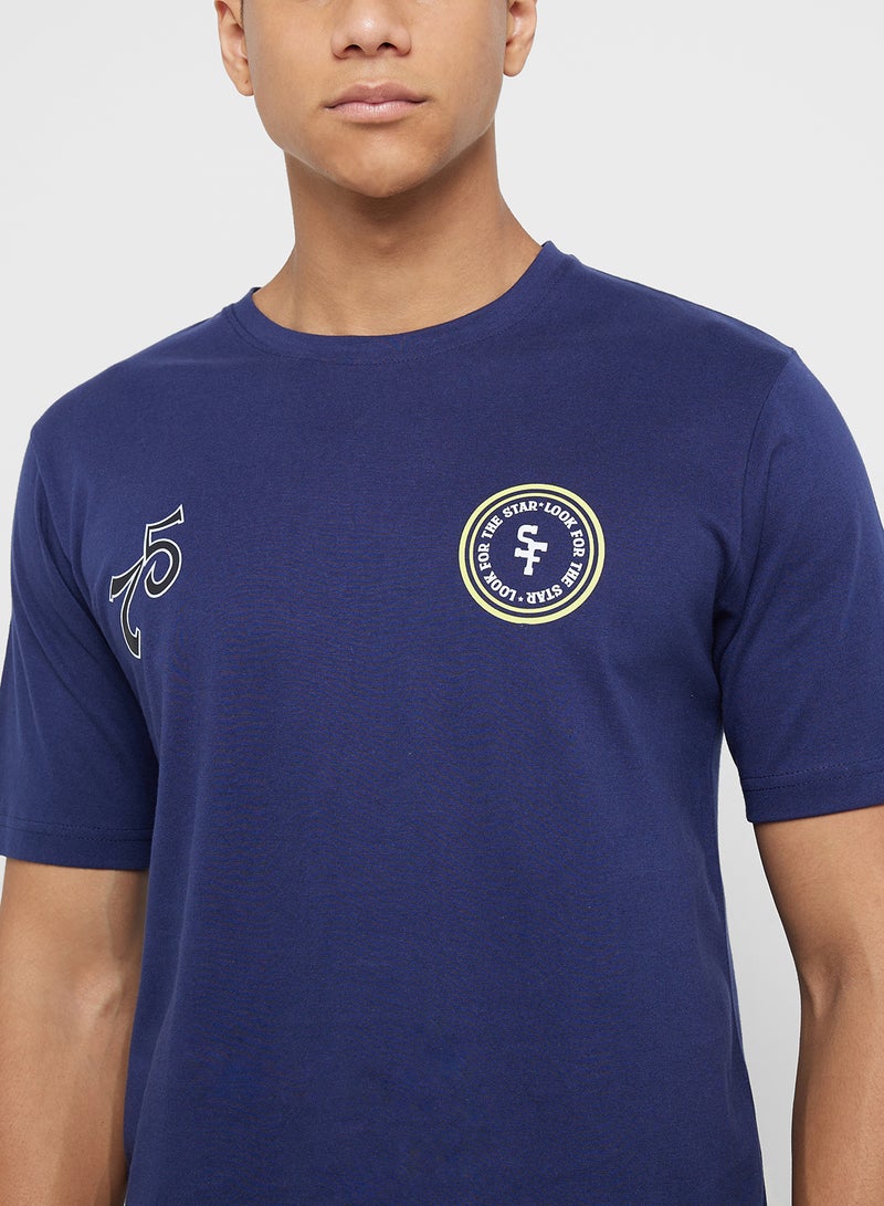 سفنتي فايف تيشيرت بياقة دائرية - Image 3