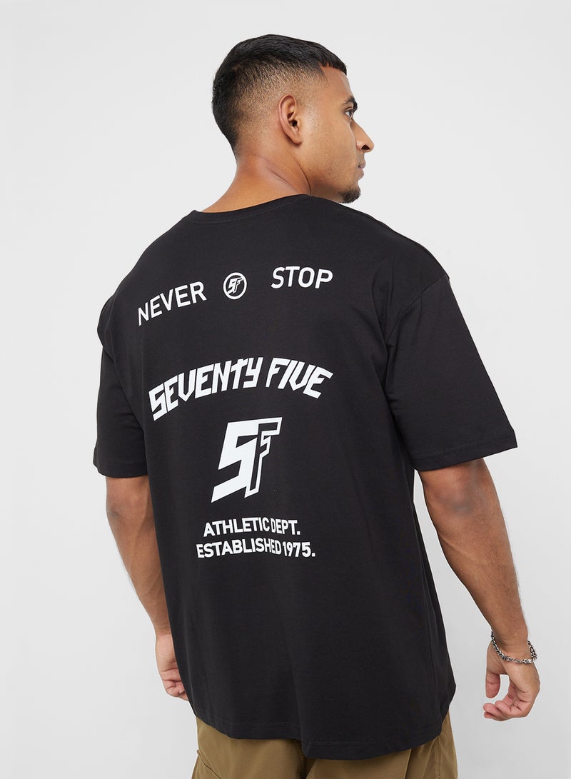 Seventy Five Oversized Graphic T-Shirt - Image 1