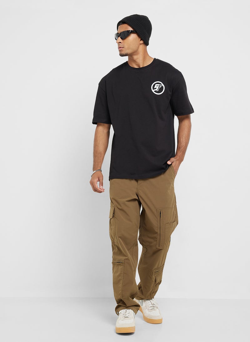 Seventy Five Oversized Graphic T-Shirt - Image 4