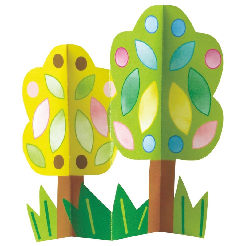 Avenir Watercolour Painting & Origami-Garden Multicolour | Encourage your child to be creative, great activity for rainy days, indoor play, travel and holidays | Ages 3+ - Image 4