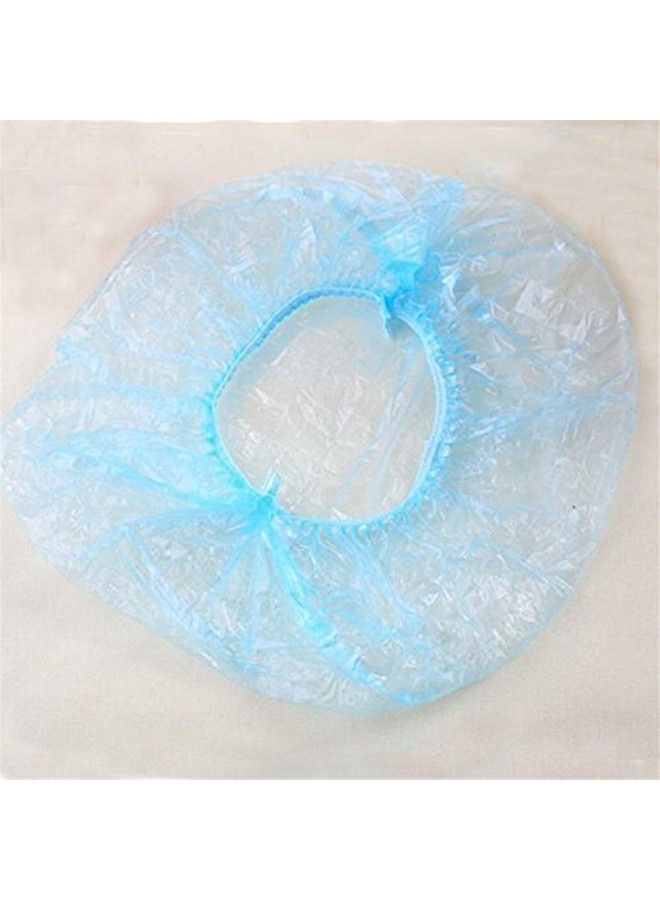 Pindia Set Of 3Pc Reusable Shower Cap With Elastic Band For Men And Women - Image 2