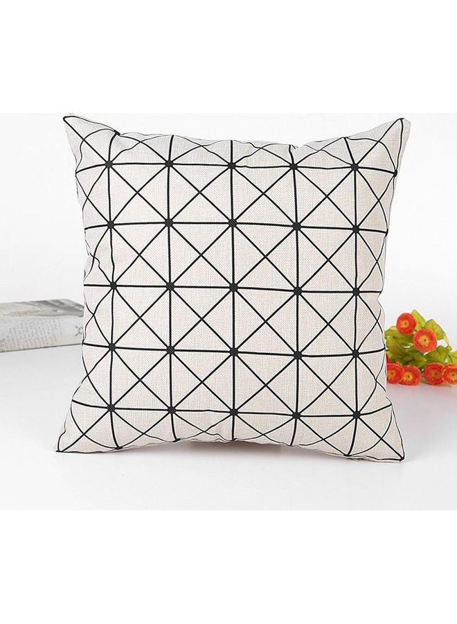 نيبمينينت غطاء وسادة ديكور أسود/ أبيض - Image 1