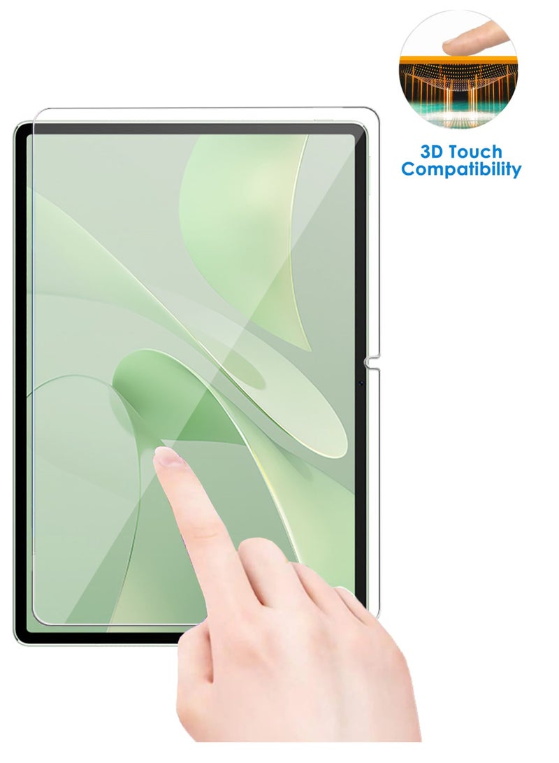 2 Pieces Huawei Matepad 12X 12 inches Tempered Glass Screen Protector – High Transparency, Delicate Touch, Anti-Explosion, Smooth Arc Edges, Easy Installation, Screen Protector for Huawei Matepad 12 X 12 inches - Image 2