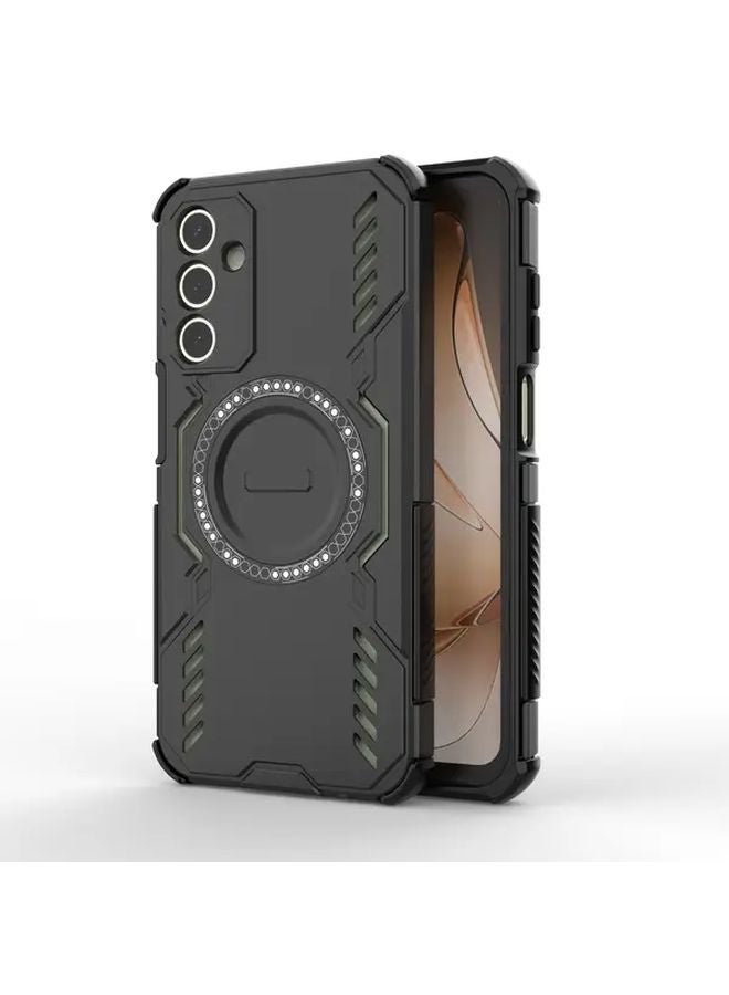 Red Magnetic Case For Samsung Galaxy A15 5G Shockproof Wireless Charging - Image 4