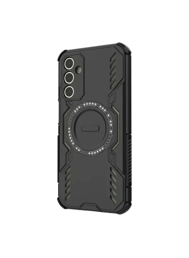 Red Magnetic Case For Samsung Galaxy A15 5G Shockproof Wireless Charging - Image 5
