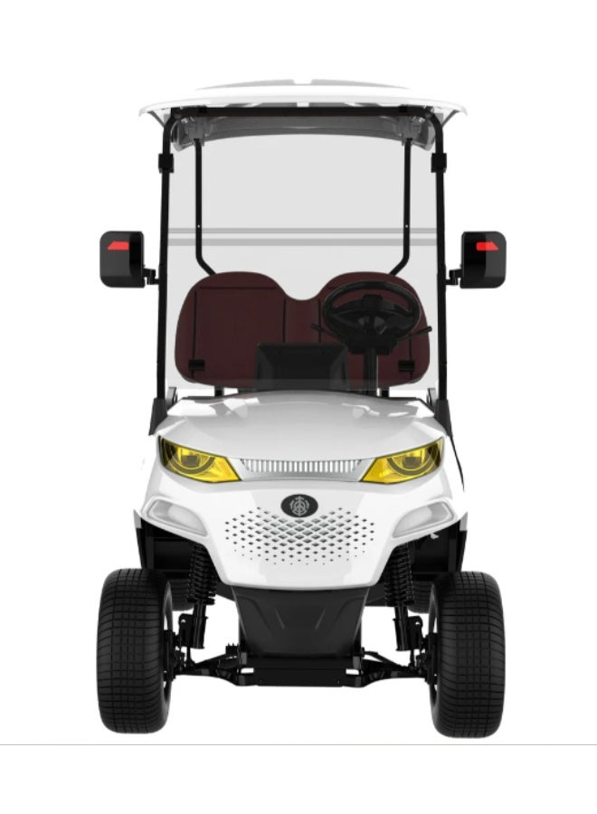 SUNCART Golf Cart 2 Seater MXV2+0 Electric Golf Car with Touch Screen Dash Board, Quality Leather Seat & 4-Wheel Hydraulic Breaks Golf Buggy - Image 2