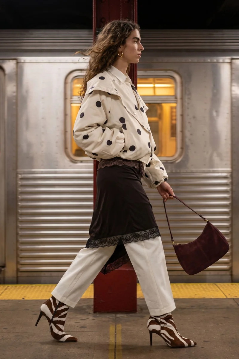 Hiccup Polka Dot Bomber Jacket