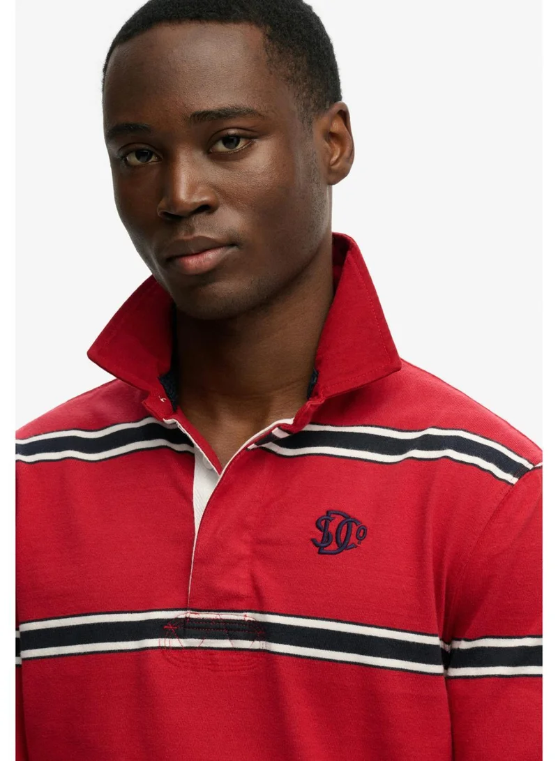 Superdry Vintage Athletic Stripe Rugby Top