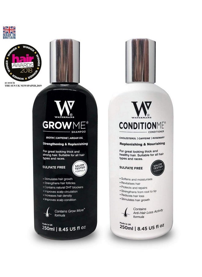 Watermans Hair Growth Shampoo Conditioner And Elixir For Men And Women Combo Pack  - Image 5