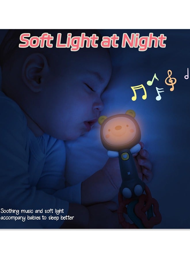 Baby Music Rattles Toy 6-12 Months, Baby Teething Toys with Music and Light, Toddler Learning Toys Sensory Toys Baby Boy Girl Gifts  - Image 4