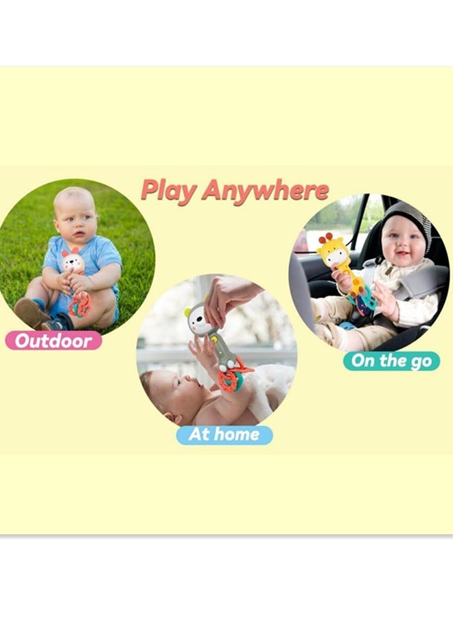 Baby Music Rattles Toy 6-12 Months, Baby Teething Toys with Music and Light, Toddler Learning Toys Sensory Toys Baby Boy Girl Gifts  - Image 5