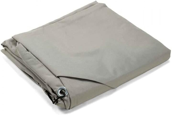 Sultan Gardens Waterproof Fire Pit Cover, Premium Quality Patio Fire Pit Covers Dust Proof Anti-UV Heavy Duty Durable