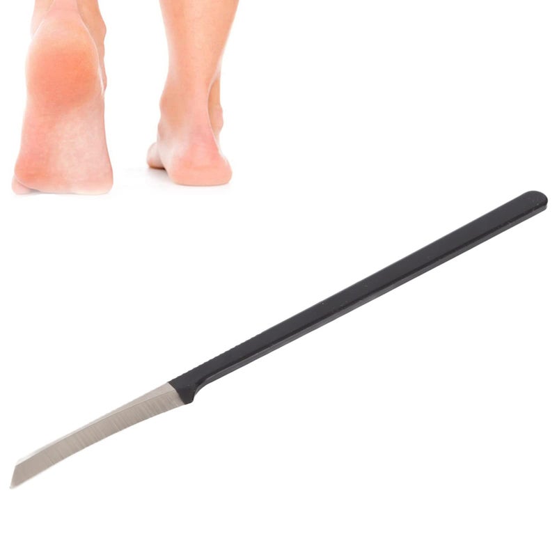 Brrnoo Pedicure Knife  Callus Knife for Feet  Foot Spatula Scraper Callus Shavers Foot Care Kit  Stainless Steel Dead Skin Calluses Remover Scraper for Pedicurist  Corn Hard Skin Tool - Image 1