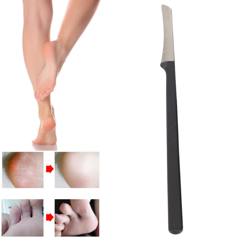 Brrnoo Pedicure Knife  Callus Knife for Feet  Foot Spatula Scraper Callus Shavers Foot Care Kit  Stainless Steel Dead Skin Calluses Remover Scraper for Pedicurist  Corn Hard Skin Tool - Image 5