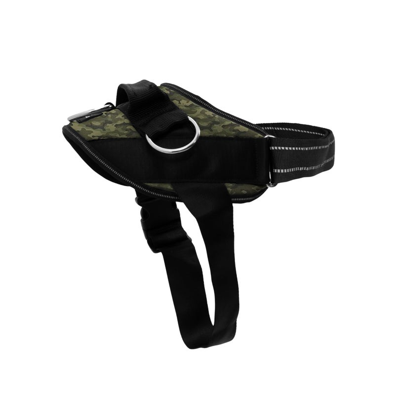 SHAWNCO, Essential Dog Harness, No-Pull, Breathable, Fully Adjustable and Padded for Everyday Use and Training (Military Camo, M) - Image 1