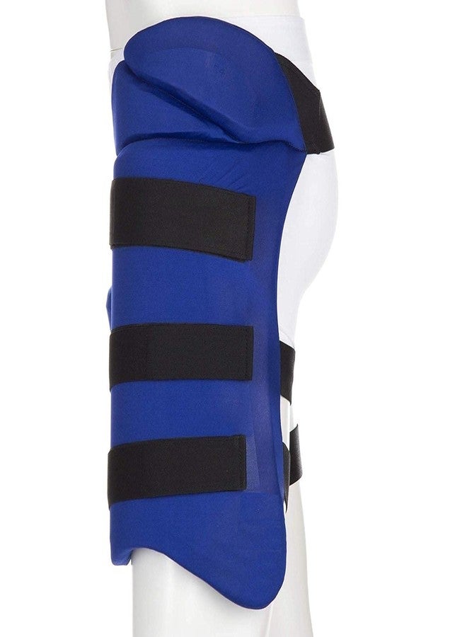 SPOCCO | Thigh Guards, Lower Body Safety, Protection Equipment for Cricket Players, Flexible Fit, Cricket Batting Thigh Guard for Adults, Boys and Men (Blue) | TGB - 29 - Image 3