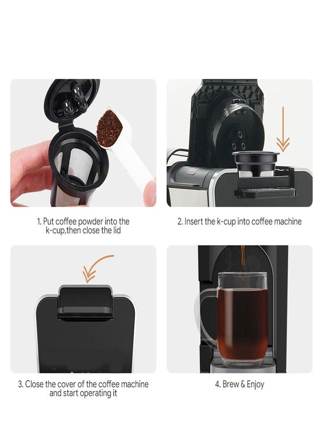lvifloae Reusable Capsules Pod 3 Holes Superior Filtration Refillable Coffee Pod for CFP201 CFP301 - Image 3