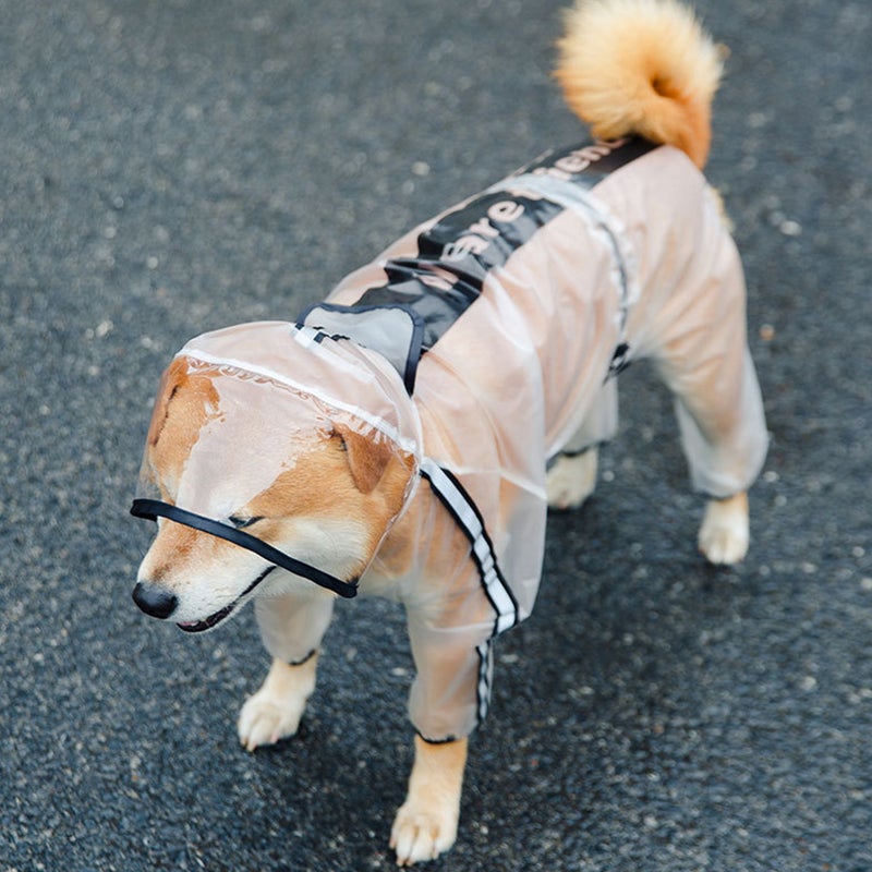 1Pc Outdoor Dog Raincoat Rain Coat Pet Rainwear Pet Rain Cape - Image 5