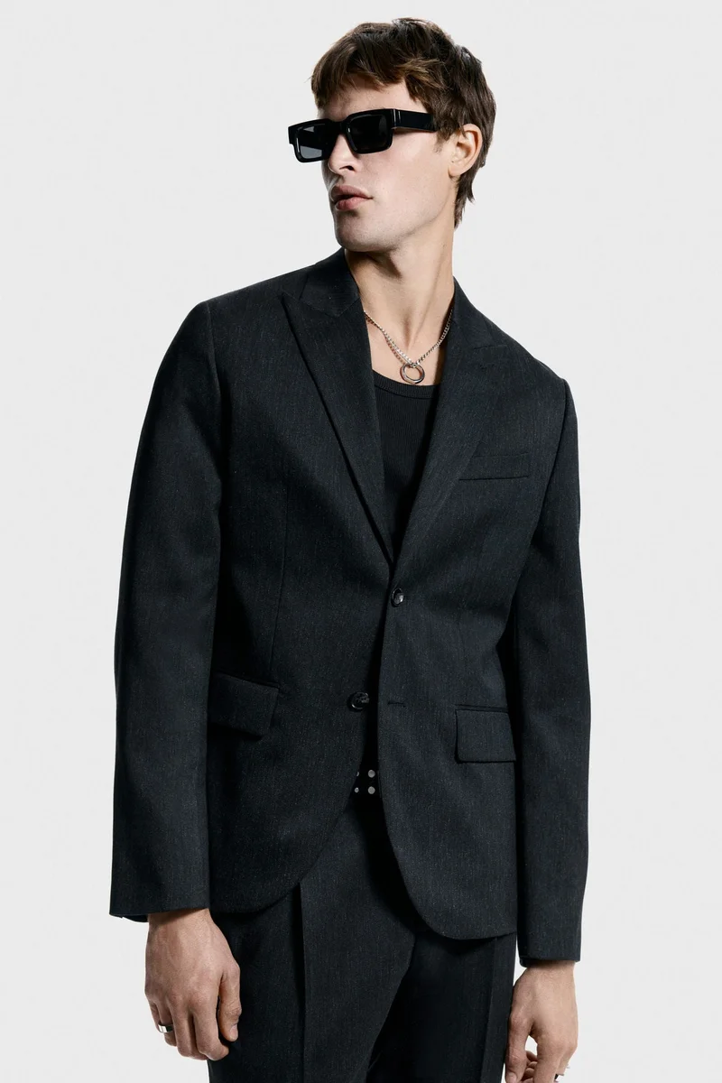 H&M Regular Fit Single-breasted jacket