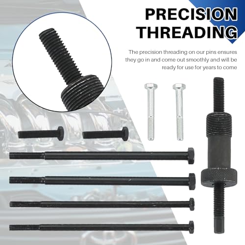 DASBET Engine Camshaft Timing Locking Master Tool Set, Crankshaft Flywheel Alignment Tool Kit Compatible with BMW Vehicles with 2.5L & 3.0L N51 N52 N53 N54 N55 - Image 4
