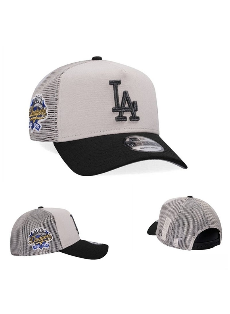 NEW ERA MLB Los Angeles Dodgers Baseball Cap Adjustable Snapback Hat Trendy Streetwear Style for Men and Women