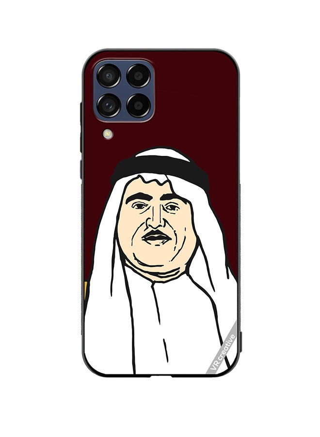 Protective Case Cover For Samsung Galaxy M33 Sheikh Khalid Bin Mohammed Al Qasimi Design Multicolour